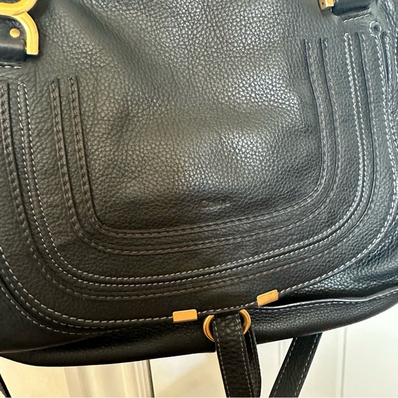 Chloé SMALL MARCIE BAG IN SOFT LEATHER - Picture 15 of 16